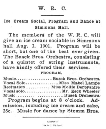 Musician Joseph Charles Busek survived the Iroquois Theater